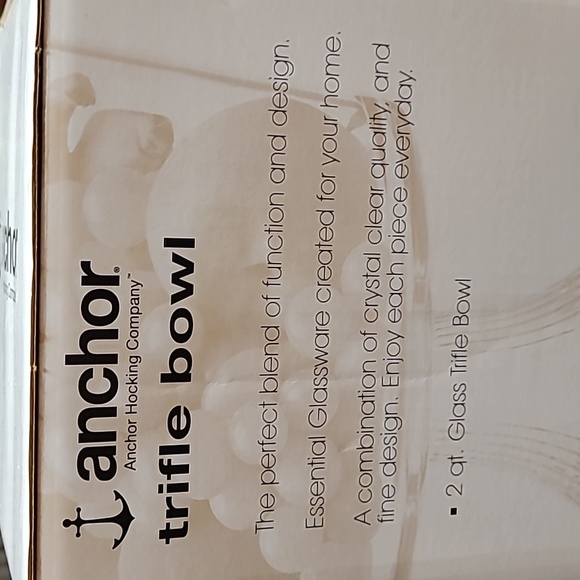 🍌🍒Anchor Trifle Bowl🫒🍊 - Picture 2 of 7